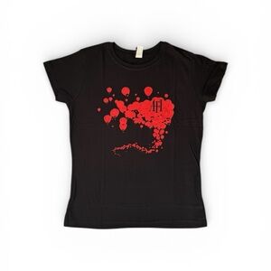 AFI Band Tee Juniors Large Black Red Graphic NWT Sealed